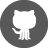 Github social media icon